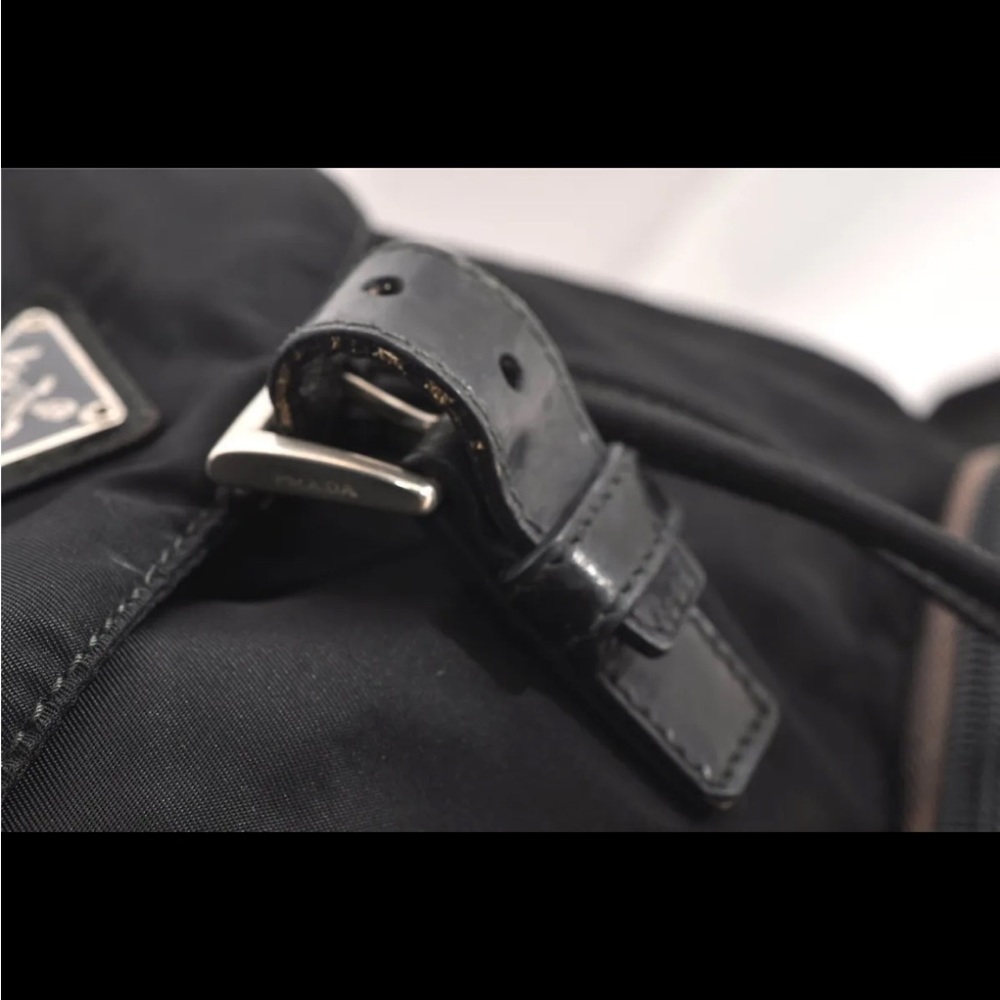 Authentic Prada Nylon Black Backpack - image 5